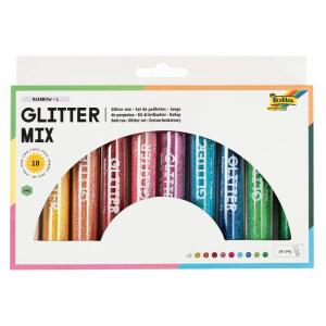 Glitterset 10ST sort. 57807 10x14g