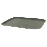 Tablett - 35,5 x 45,5 cm, schwarz, rutschfest