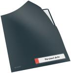 LEITZ Sichthülle Cosy A4 3ST PP matt grau 47080089