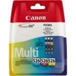 Canon Original Canon Tintenpatrone MultiPack C,M,Y (4541B006,4541B006AA,4541B009,4541B009AA,CLI-526)