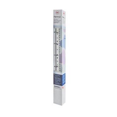 GBC Abheftstreifen Plastik A4 100 Stück 21R transparent