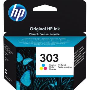 Hewlett Packard (HP) Original HP Druckkopfpatrone color (T6N01AE,T6N01AE#ABE,T6N01AE#ACU,T6N01AE#BA3,T6N01AE#UUS,303,303C,303COLOR,NO303,NO303C,NO303COLOR)