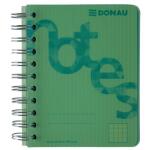 DONAU Collegeblock PP Cover - A6, kariert, grün