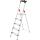 Hailo Alu-Sicherheitsleiter L80 ComfortLine - 5 Stufen