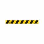 Bodenaufkleber 800x80 mm gelb-schwarz JALEMA 7999802