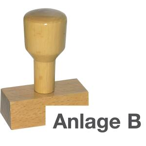 AMOS, Vorgangsstempel - Anlage B
