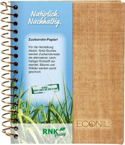 Notizbuch Econil A6 80Bl liniert RNK 46776
