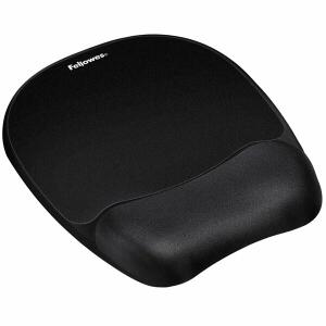 Fellowes Handgelenkauflage mit Mauspad - schwarz