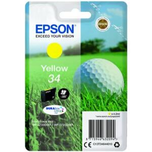 EPSON Original Epson Tintenpatrone gelb (C13T34644010,T346440,34,T3464,T34644010)