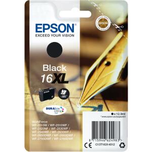 Inkjetpatrone Nr. 16XL schwarz EPSON C13T16314012 12,9ml