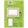 Ursus Green Ringbuchblock - A6, 100 Blatt, 70 g/qm, kariert
