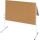 Moderationstafel 150x120cm braun FRANKEN MT9909 U-Act! Line Jute