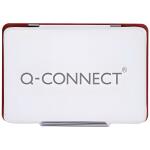 Q-Connect Stempelkissen 9 x 5,5cm rot