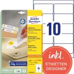 Zweckform L4744REV-25 Universal-Etiketten - 96 x 50,8 mm,...