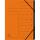 Exacompta EXACOMPTA Ordnungsmappe - 7 Fächer, A4, Karton, orange