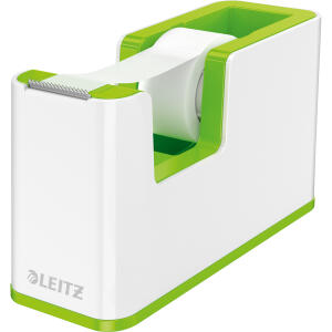 LEITZ KlebebandAbroller WOW Duo Colour 53641054 weiß/grün inkl. 1 Rolle