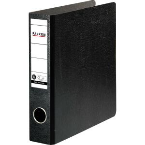 Falken Falken Ordner - A5 hoch, 50mm, Hartpappe, schwarz