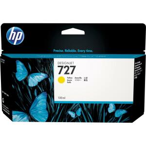 Hewlett Packard (HP) Original HP Tintenpatrone gelb (B3P21A,727,727Y,727YELLOW,NO727,NO727Y,NO727YELLOW)