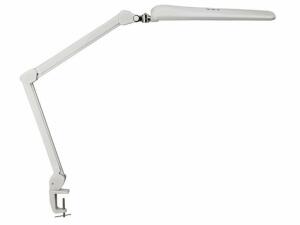 Maul LED-Arbeitsplatzleuchte MAULcraft, dimmbar - weiß, Klemmfuß