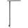 Maul LED-Standleuchte MAULjuvis sensor - dimmbar, silber, Klemmfuß