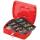 Q-Connect Geldkassette - 255 x 200 x 85 mm, rot