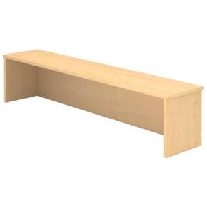 Hammerbacher Thekenaufsatz für Schreibtisch - 160 cm, 1OH, Ahorn