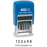 COLOP Mini-Dater - 4 mm Ziffernstempel, 6 Bänder