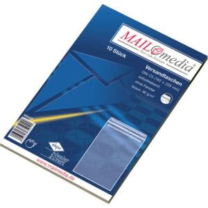 MAILmedia Versandtaschen Recycling - C5, ohne Fenster, selbstklebend, 90 g/qm, braun, 10 Stück