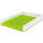 LEITZ Briefkorb WOW A4 grün/weiß 53611054 Duo Colour