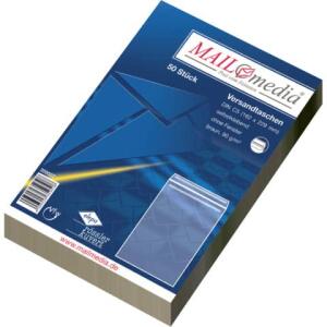 MAILmedia Versandtaschen Recycling - C5, ohne Fenster, selbstklebend, 90 g/qm, braun, 50 Stück