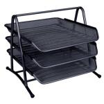 Q-Connect Briefablageset Metalldraht mit 3...