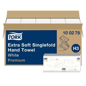 Tork extra weiche Zickzack Handtücher - 2-lagig Tissue plus, hochweiß, mit Dekorprägung