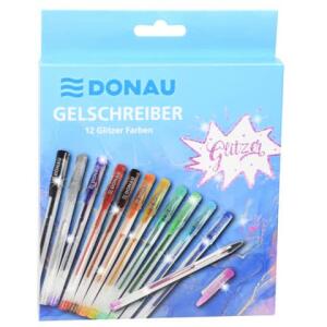 Gelschreiber 12ST Glitzer DONAU 5110100-99
