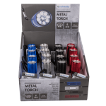 OOTB Metall-Taschenlampe mit 9 LED ca. 85 cm