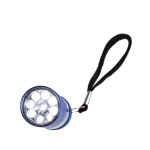 OOTB Metall-Taschenlampe mit 9 LED ca. 85 cm