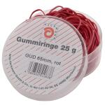 Wihedü Gummiringe - Ø65 mm, Dose mit 25g, rot