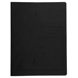 Exacompta Spiralhefter - A4, 300 Blatt, Karton, 355 g/qm, schwarz