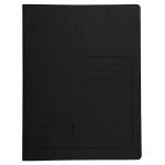 Exacompta Spiralhefter - A4, 300 Blatt, Karton, 355 g/qm, schwarz