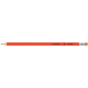 Q-Connect Bleistift, HB, mit Radierer