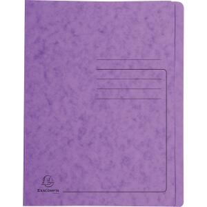 Exacompta Schnellhefter DIN A4 355g/m² Colorspankarton violett