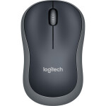 Logitech Maus M185 Wireless Optisch - schwarz/grau