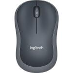 Logitech Maus M185 Wireless Optisch - schwarz/grau