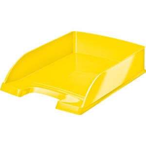 LEITZ 5226 Briefkorb Plus WOW A4 Polystyrol gelb metallic
