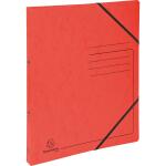 Exacompta Ringbuch DIN A4 Colorspankarton rot