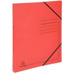 Exacompta Ringbuch DIN A4 Colorspankarton rot
