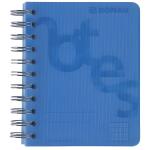 DONAU Collegeblock PP Cover - A6, kariert, blau