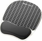 Fellowes Handgelenkauflage mit Mauspad - Photo Gel Zick-Zack
