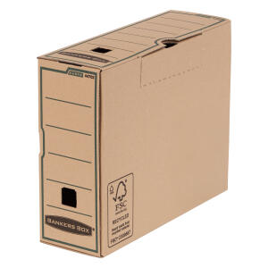 Fellowes Bankers Box Earth Series Archivschachtel - A4, Rückenbreite 100 mm