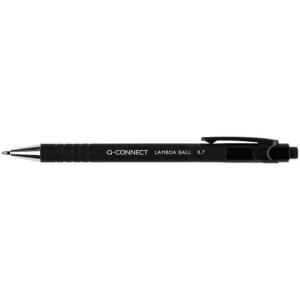 Q-Connect Kugelschreiber Lambda - 0,5 mm, schwarz
