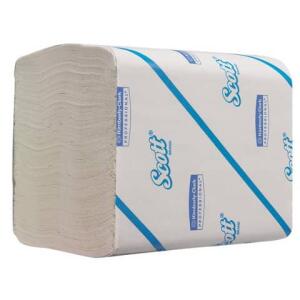 Kimberly-Clark Professional AQUARIUS* Einzelblatt Toilet Tissue 2-lagig - weiß, 220 Einzelblatt pro Pack, passender Spender Modell 6946